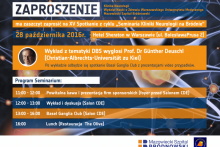 zaproszenie na seminarium